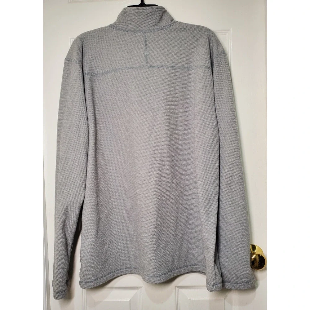 The North Face Men’s XL Gray 1/4 Zip Pullover Fleece Lightweight Outdoor
